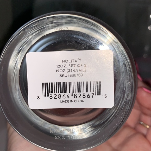 NIB Kate Spade Nolita Old Fashioned Glasses - Picture 4 of 11
